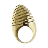 Honey pot ring in 18ct gold by Sarah Herriot.