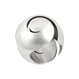 Koru rings in silver withbrushed surface and oxidised recesses by Sarah Herriot.