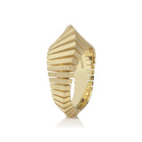 dune ring in 18ct gold by Sarah Herriot.