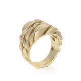 Splash ring in 18ct gold by Sarah Herriot.